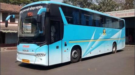 MSRTC AC SHIVNERI BUS
