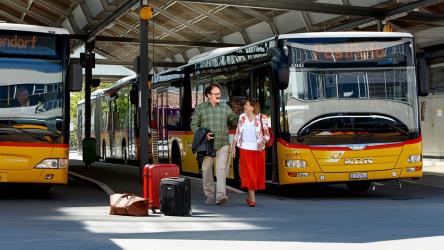 Luggage service within Switzerland