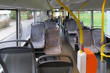 Bus interior