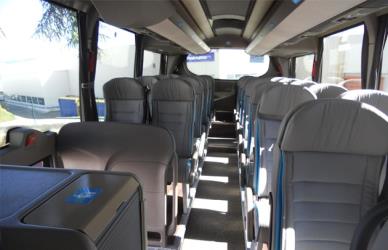 Bus interior