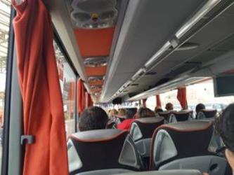 Bus interior